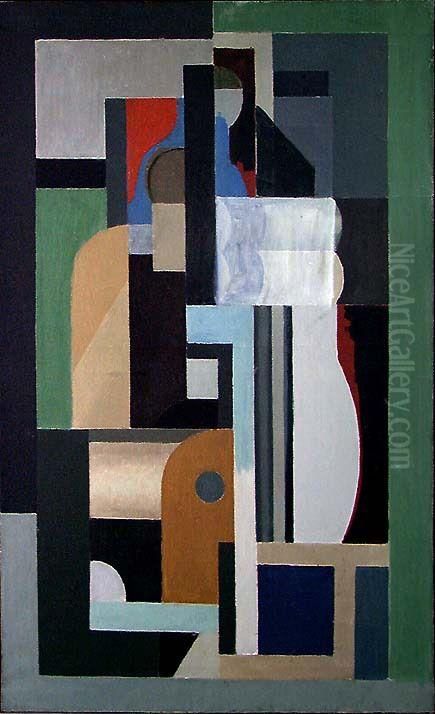 Composition Oil Painting by Ragnhild Kaarbo