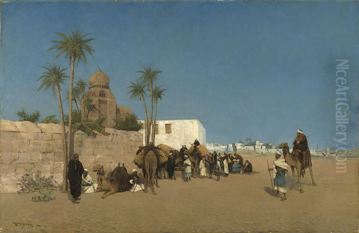 From Algeria Oil Painting by Nicolai Ulfsten