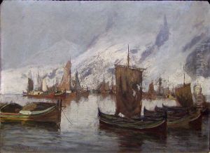 Fishingboats in the Port