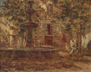 Fontein voor een villa