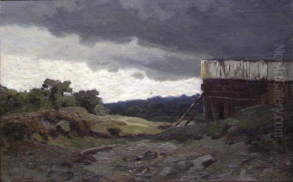 Landscape Oil Painting by Johannes Grimelund