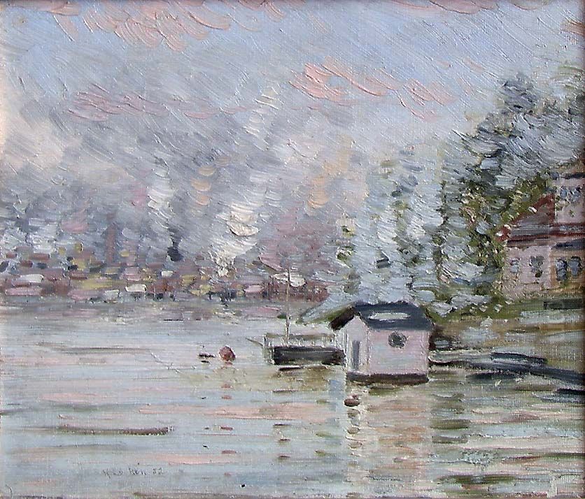 From Kongshavn Oil Painting by Kalle Lochen