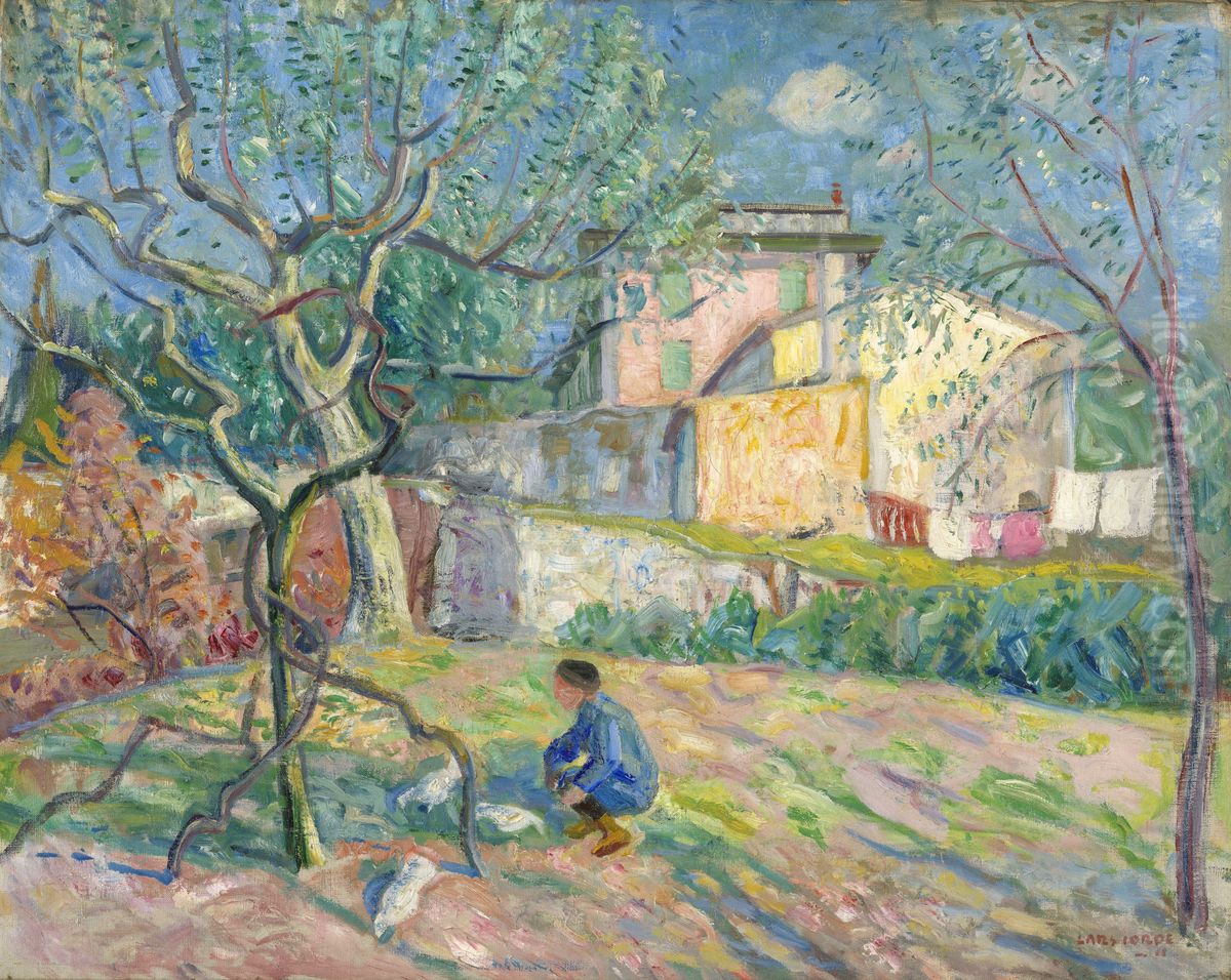 From Fiesole Oil Painting by Lars Jorde
