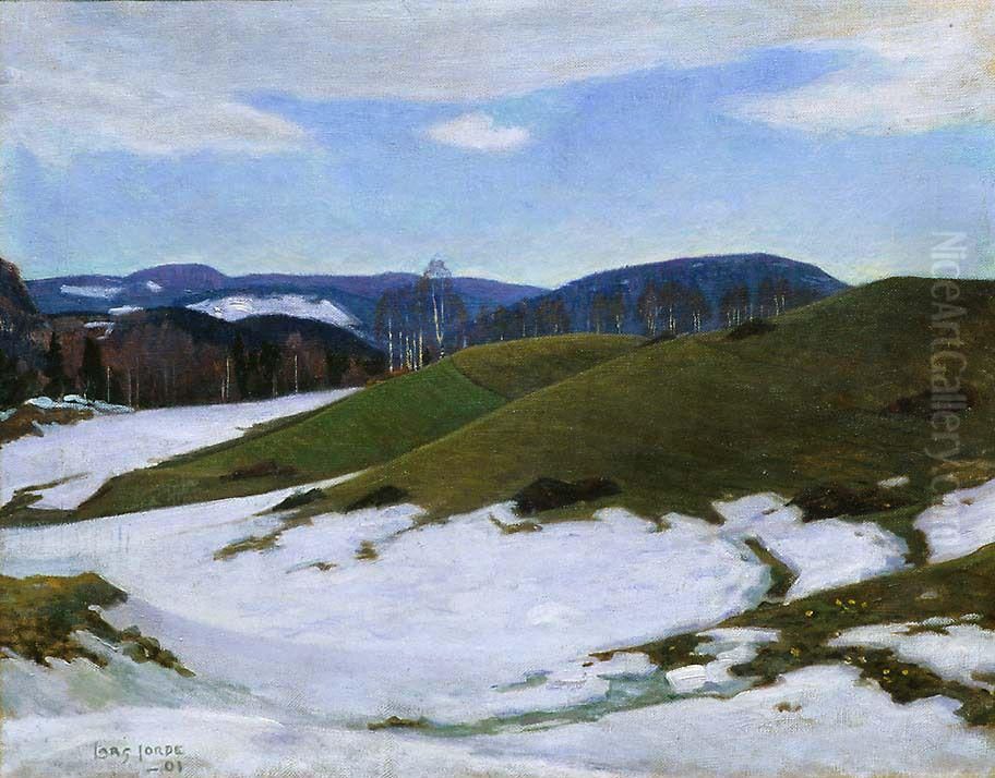 Varlosning Oil Painting by Lars Jorde