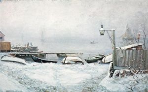 The Coast at Drobak in December