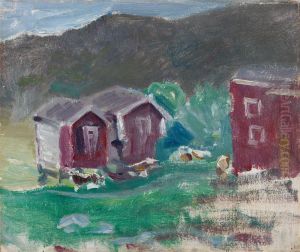 Sketch of the Farm Ase in Telemark Sketch of the Farm Ase in Telemark