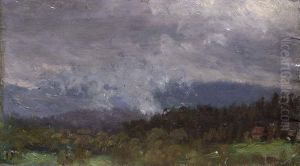 Landscape from Stabekk near Oslo