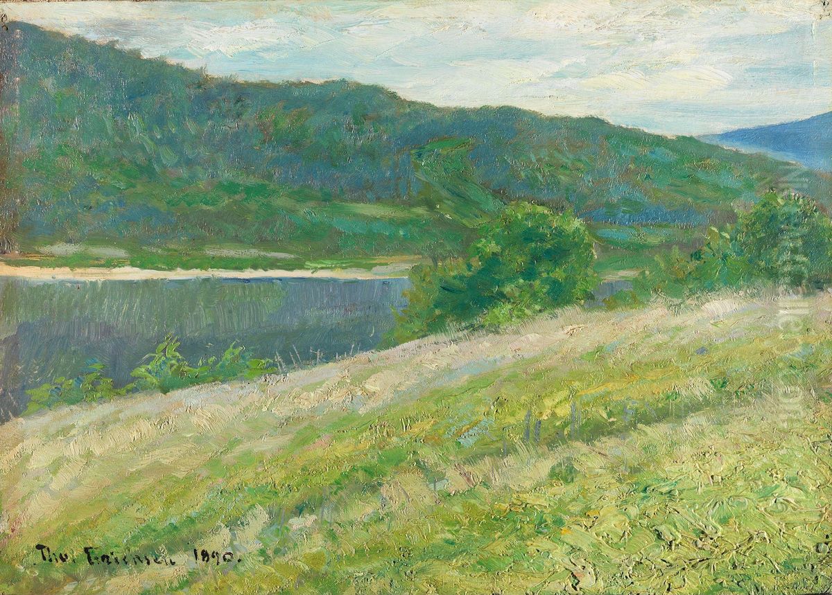 From Krodsherad Oil Painting by Thorvald Erichsen