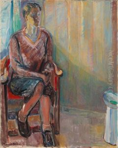 Seated Woman in an Interior Seated Woman in an Interior