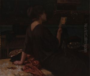 In het boudoir