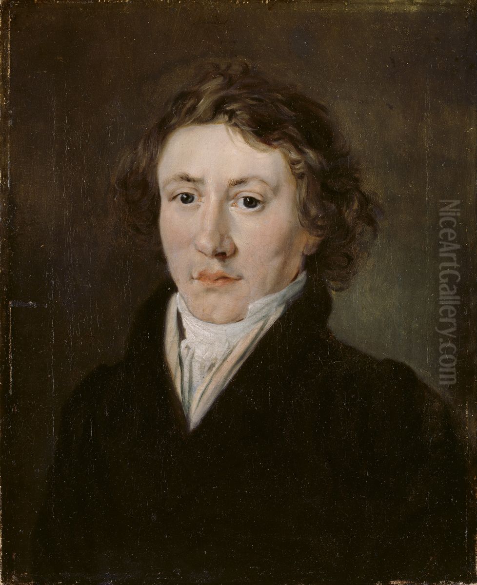 Portrait of Doctor Christian August Egeberg Oil Painting by Mathias Stoltenberg