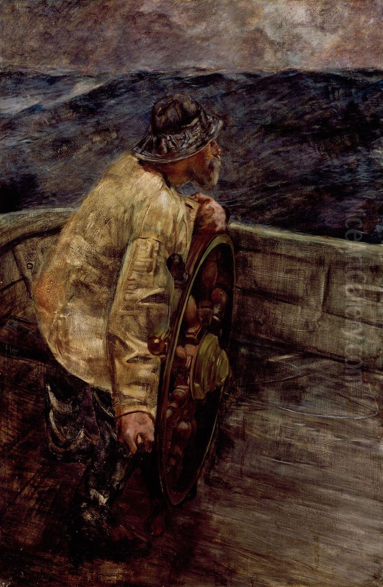 Middle Watch Oil Painting by Christian Krohg