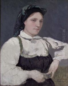 Young Woman in Costume from Setesdal Young Woman in Costume from Setesdal
