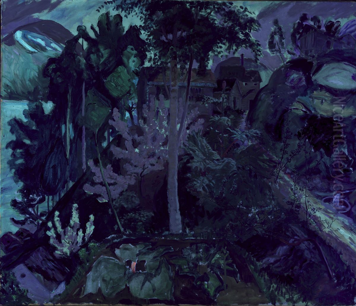 Spring in Jolster Oil Painting by Nikolai Astrup