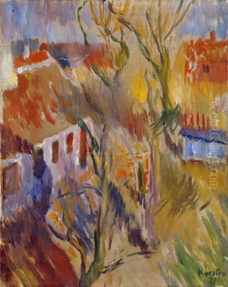 Spring at Skagen Oil Painting by Ludvig Karsten