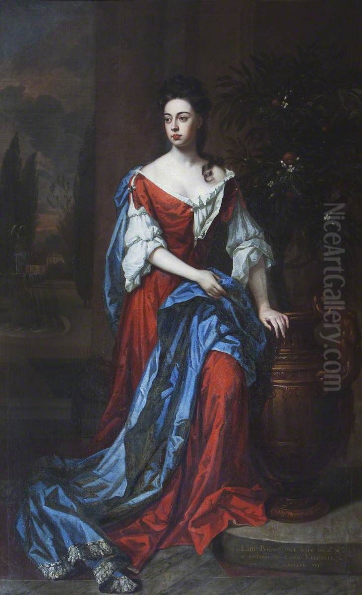Dorothy Mason, Lady Brownlow (1665-1699/1700) Oil Painting by Godfrey Kneller