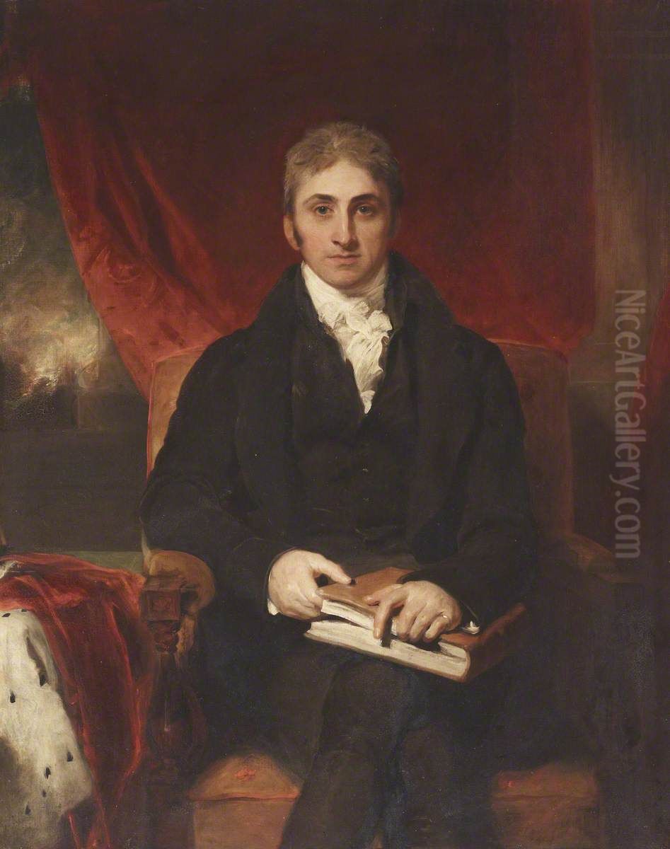 Frederick William Hervey (1769-1859), 5th Earl of Bristol, Later 1st Marquess of Bristol, MP, FRS, FSA Oil Painting by Thomas Lawrence