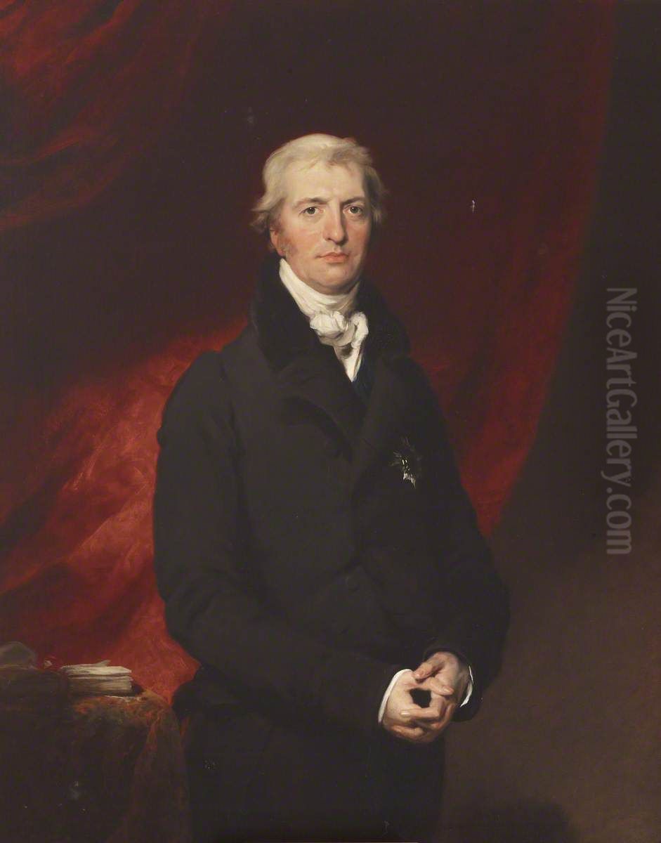 Robert Banks Jenkinson, 2nd Earl of Liverpool (1770-1828) Oil Painting by Thomas Lawrence