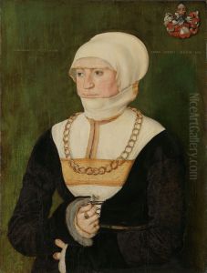 Portrett av Magdalena Pittrichin Portrett av Magdalena Pittrichin