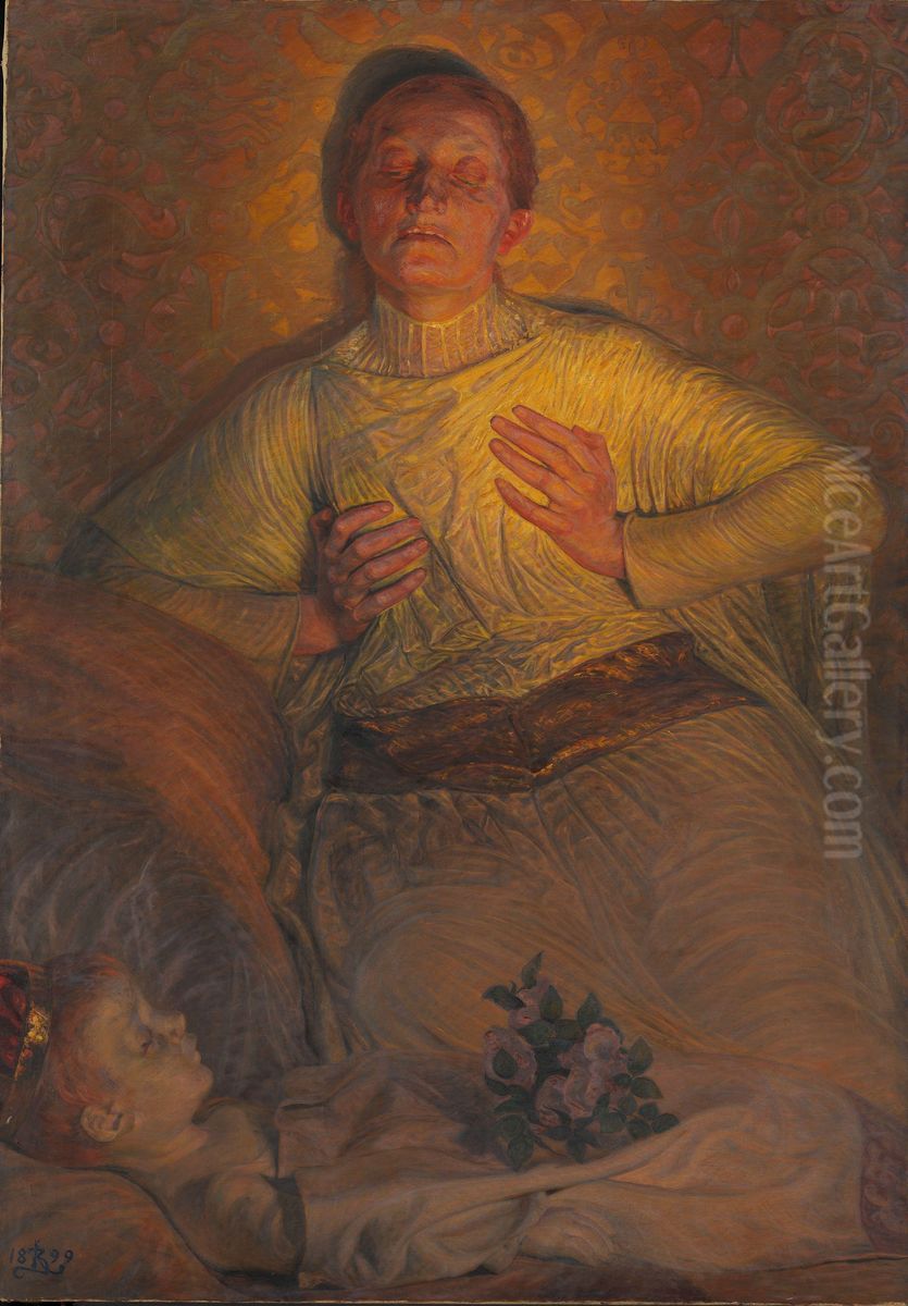 Painting Oil Painting by Kristian Zahrtmann