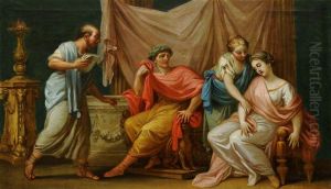 Socrates drinking the Hemlock