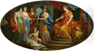 Minerva Presenting the Personifications of the Arts of Painting, Gardening, Sculpture and Architecture to Britannia