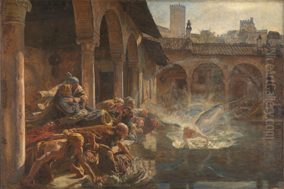 Painting Oil Painting by Joakim Skovgaard