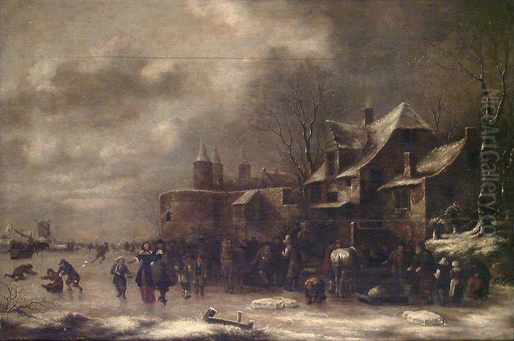 Painting Oil Painting by Nicolaes Molenaer
