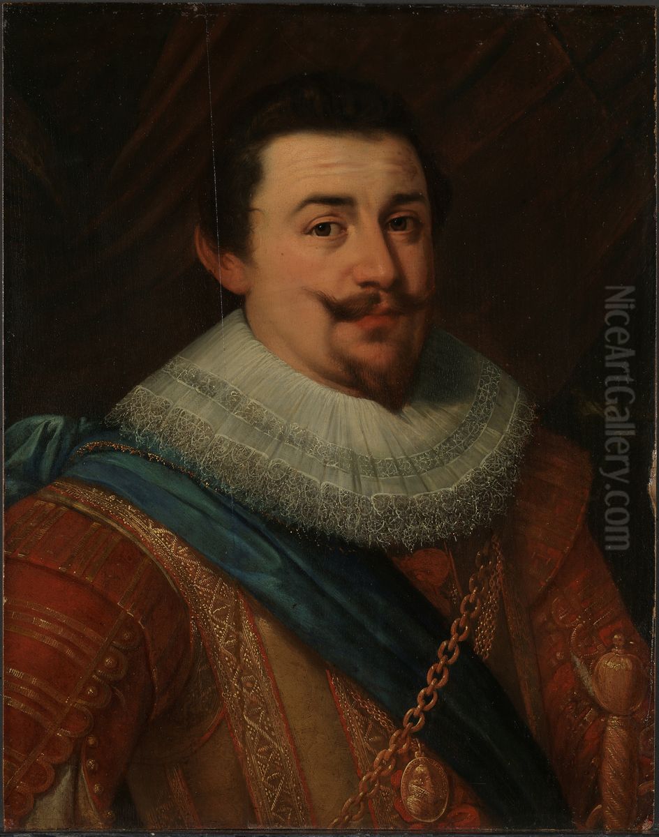 Portrait of a General Oil Painting by Frans Hals