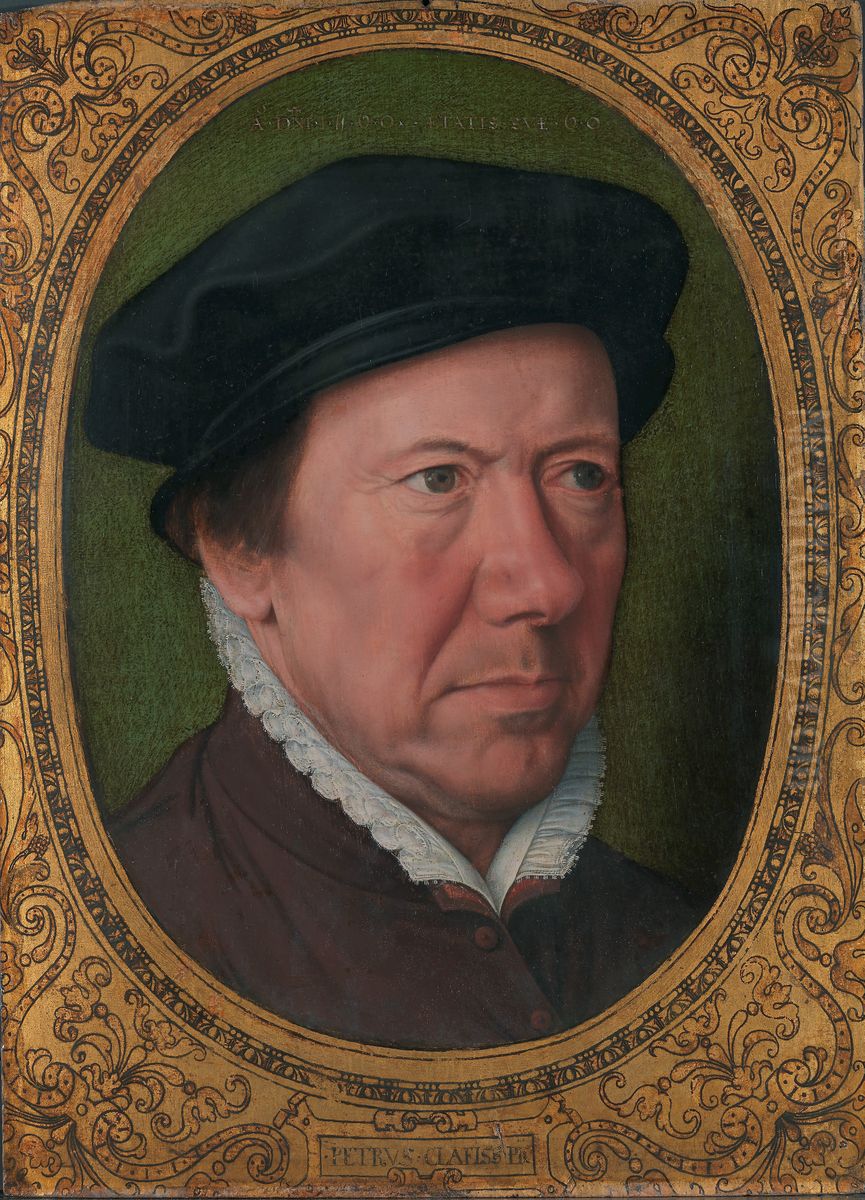 Self-Portrait Oil Painting by Pieter Claeissens the Elder