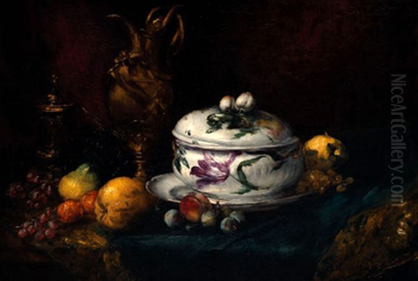 Still-life Oil Painting by Antoine Vollon