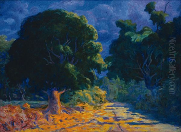 En plena naturaleza Oil Painting by Martin Malharro