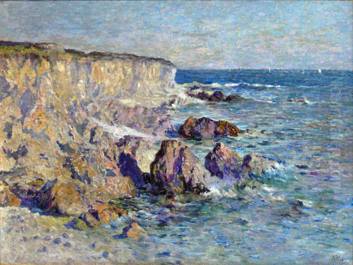 costa di bretagna Oil Painting by Anna Boch