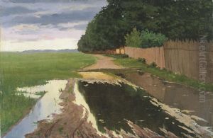 A Landscape (A Landscape with a Fence)