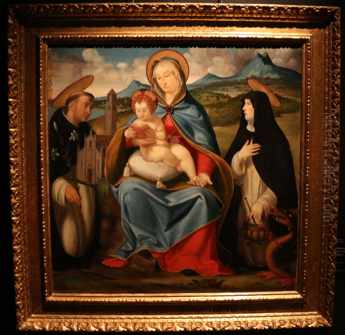 Madonna with child Oil Painting by Andrea Previtali