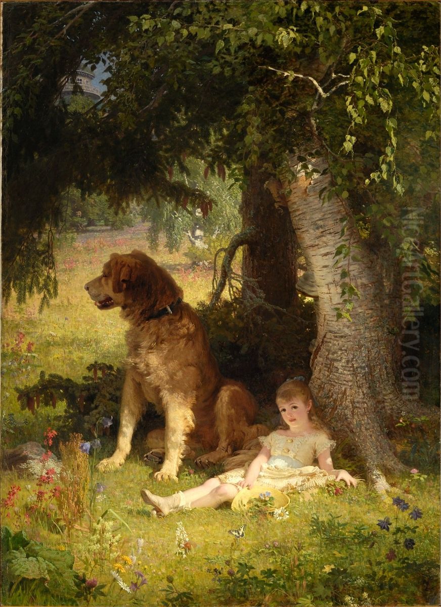 Truu valvur Oil Painting by Johann Koler