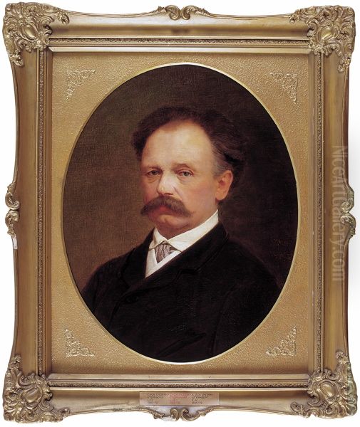 C. v. Ungern - Sternbergi portree Oil Painting by Johann Koler