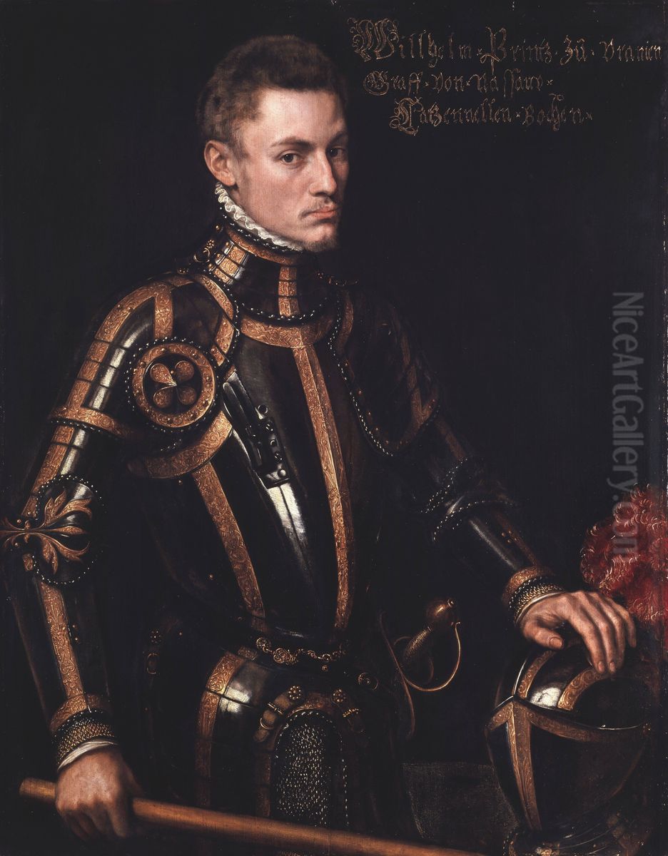 Wilhelm I. von Oranien-Nassau Oil Painting by Antonis Mor