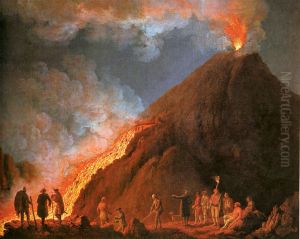 Vesuvius eruption in 1774