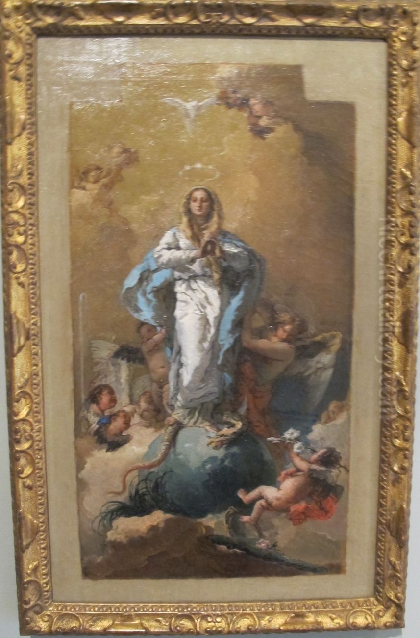 The Immaculate Conception Oil Painting by Giovanni Battista Tiepolo
