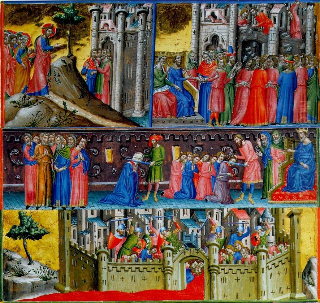 The Capture of Jerusalem Oil Painting by unknown
