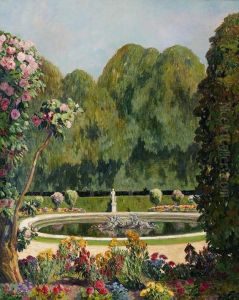 View Of The Park At Versailles