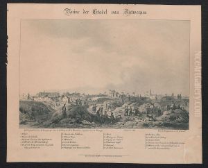 Ruine der Citadel van Antwerpen