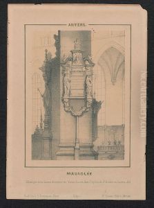 Mausoleum voor Mary Stuart in de Sint-Andrieskerk, Antwerpen