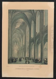 De kathedraal van Antwerpen, van binnen