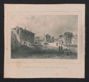 Binnen de Citadel van Antwerpen