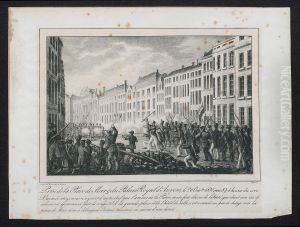 Het innemen van de Meir en het Koninklijk Paleis te Antwerpen op 26 oktober 1830