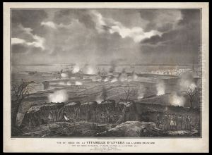 Het beleg van de Citadel van Antwerpen door Franse troepen op 23 december 1832
