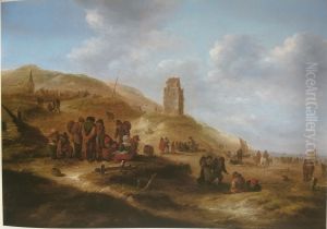 Het strand bij Zandvoort