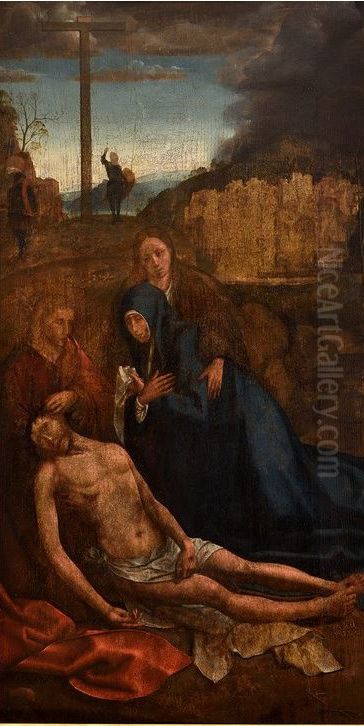 Lamentation of Christ Oil Painting by Grao Vasco